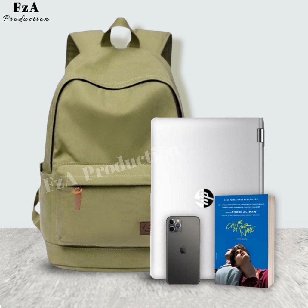 FzA Official - Tas Ransel Punggung Distro Casual Pria Wanita / Tas Ransel Laptop Backpack Original - BRWTP