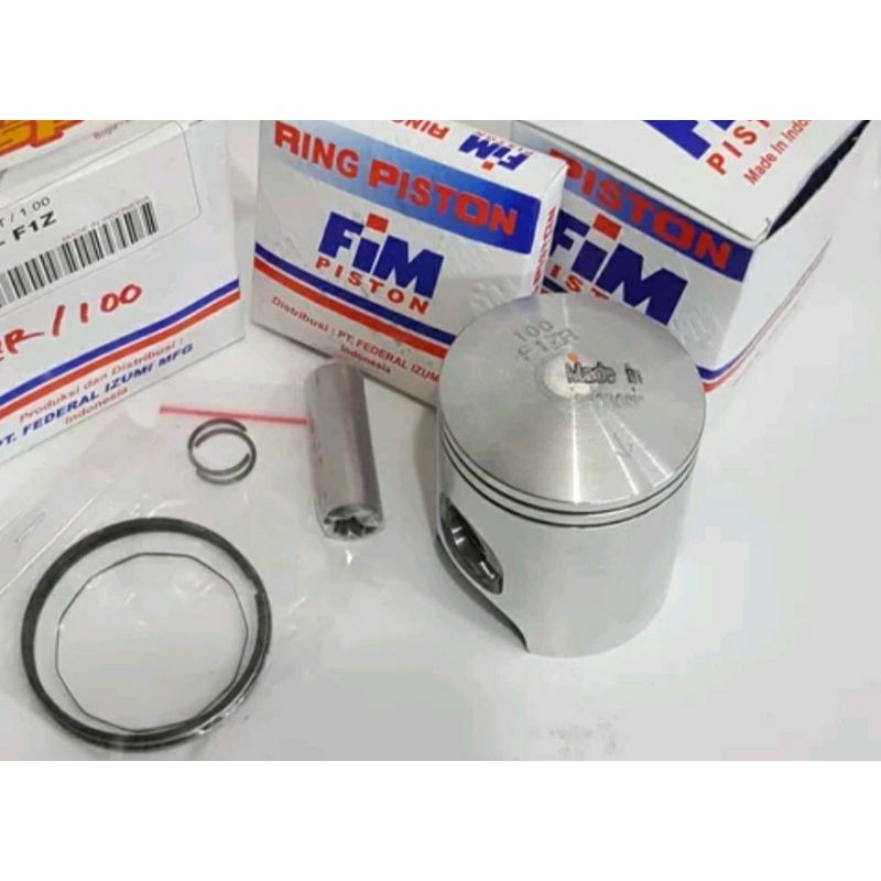 Piston Seher Seker FIM FIZR Os 125 - 150 - 200 - Force1-  53.25 - 53.5 - PIN 14 -  Izumi FIM44 Federal Ori-2