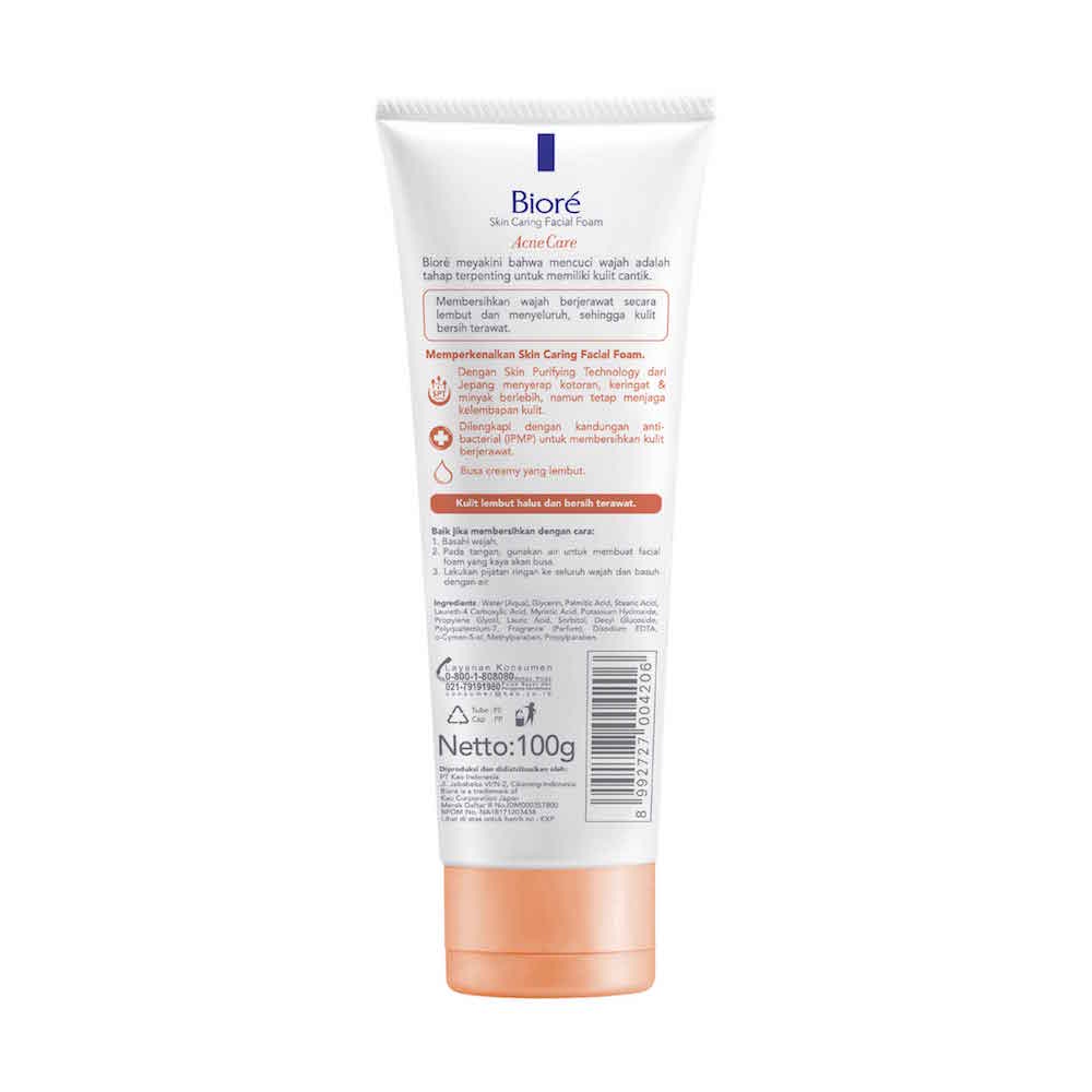 BIORE Skin Caring Facial Foam 100gr