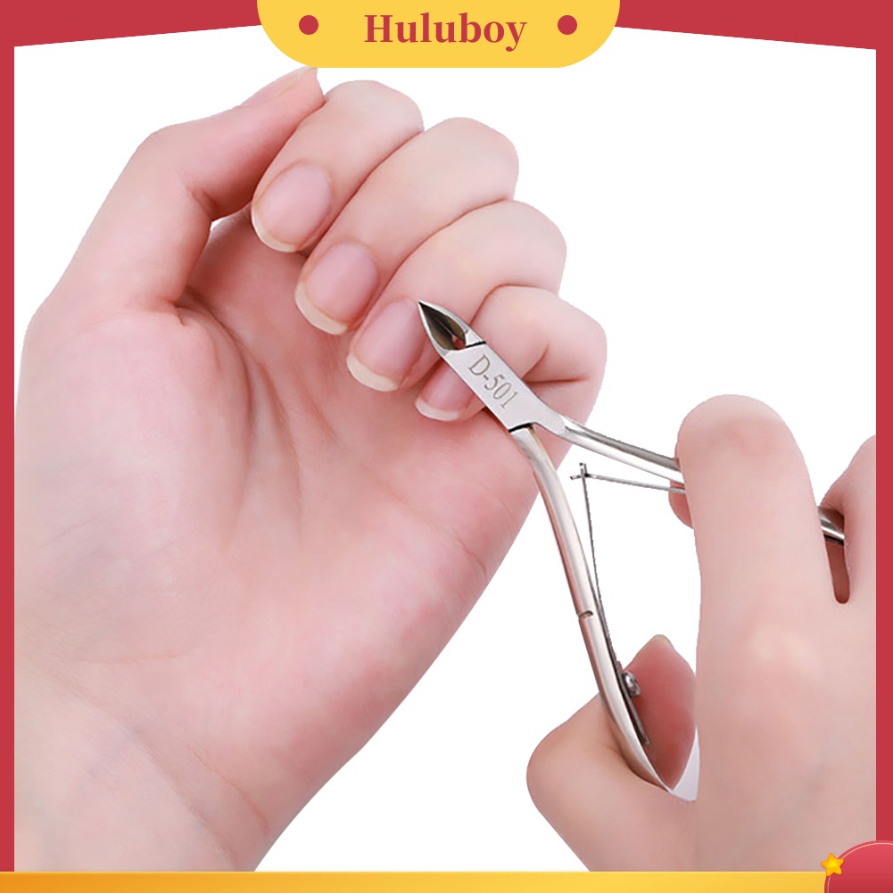 Huluboy Huluboy♡ Gunting Kuku Bahan Stainless Steel Untuk Manicure