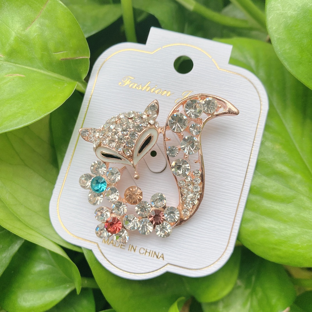 Baru Kreatif Mutiara Pin Bros Berlian Imitasi Bros Elegan Cukup Gaya Bros Mutiara Bros-30#