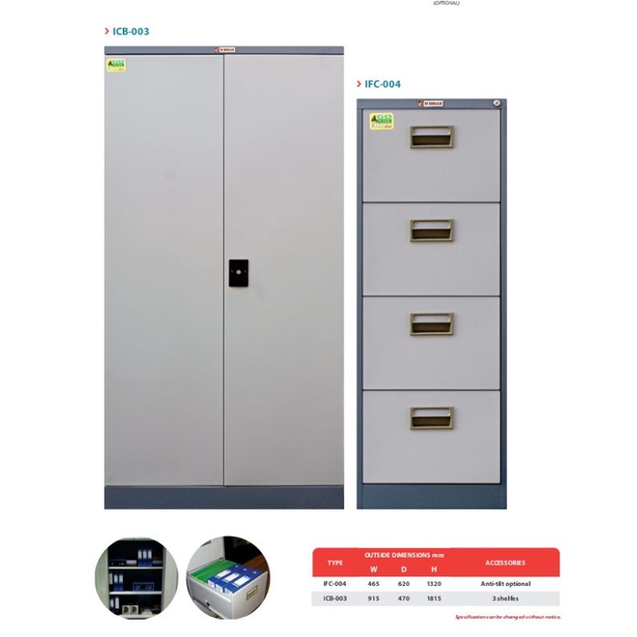 FILLING CABINET, LEMARI BESI