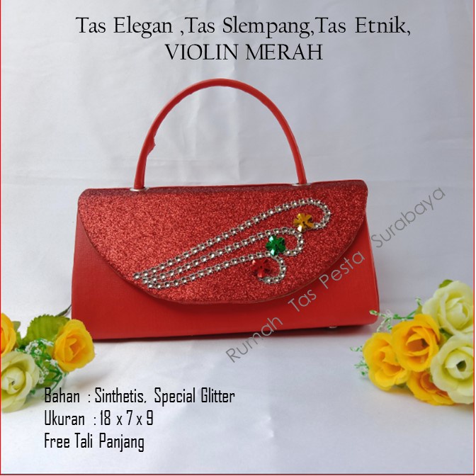 Tas Termurah,Tas Bagus,Tas Unik,VIOLIN MERAH