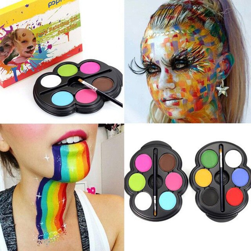 

Termurah POPFEEL Perawatan Tubuh: 6 Warna Cat Minyak untuk Make Up/Body Paint/Tato Tubuh Terlaris