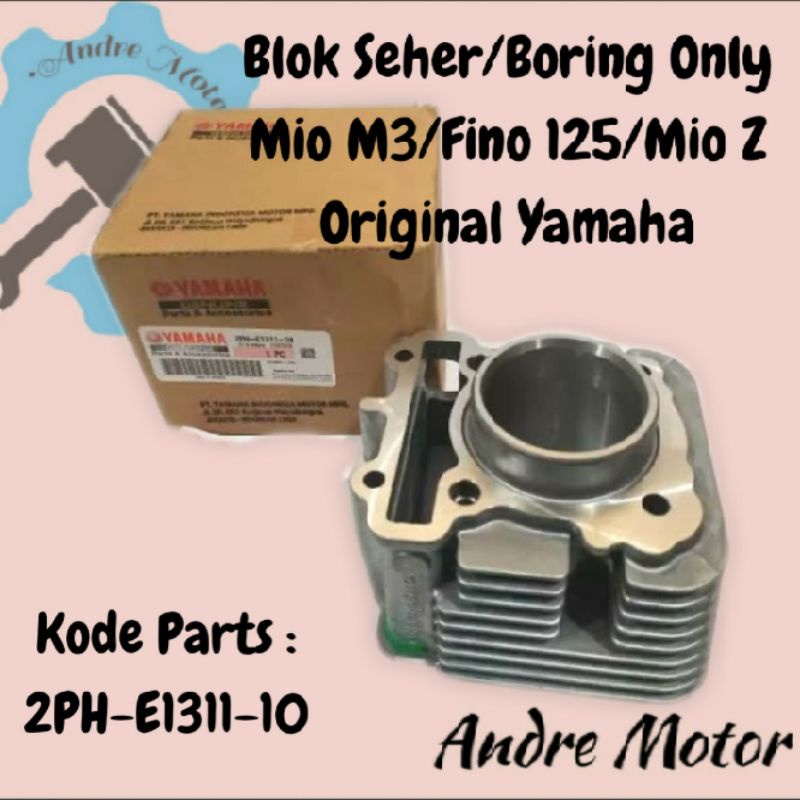 BLOK SEHER BLOK CYLINDER BORING MIO M3 2PH-E1311-10 YAMAHA ORIGINAL