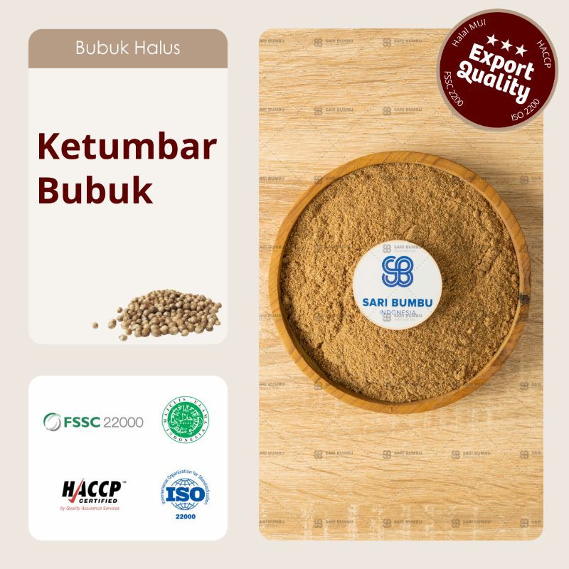 

Ketumbar bubuk /Coriander 250 gr