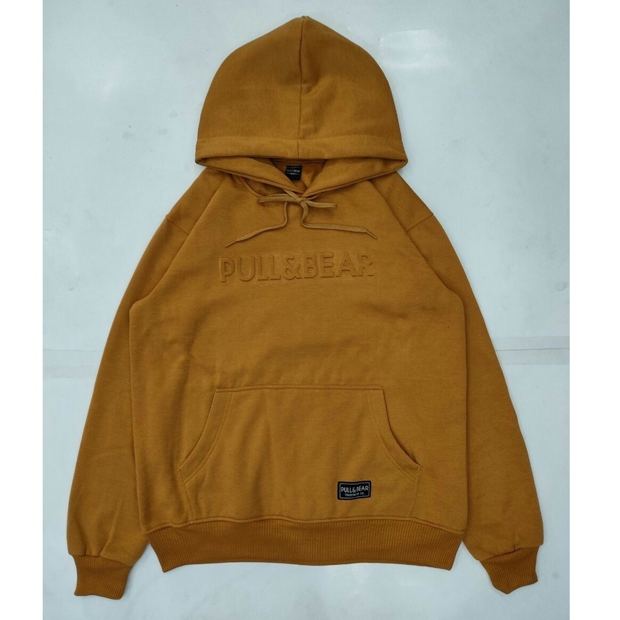 Jaket Pull&amp;Bear Hoodie Mustard Premium | Sweater Pull&amp;Bear | Sweatshirt Pull&amp;Bear | Hoodie P&amp;B | Pull&amp;Bear