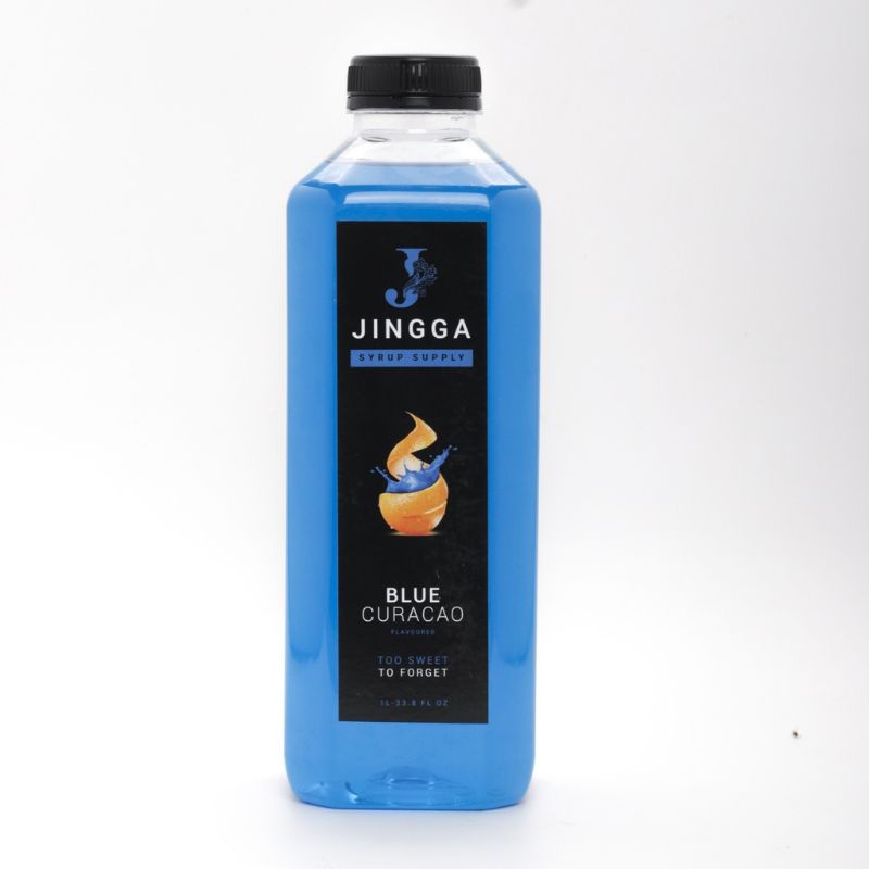 

Jingga syrup Bluecurracao