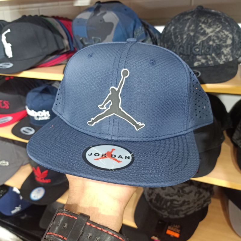 topi jordan navy snapback topi premium impor