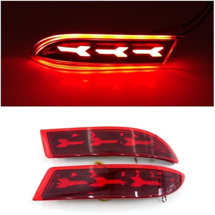 Lampu Reflektor Bumper Bemper Belakang LED All NEW - Great New Xenia Lambo