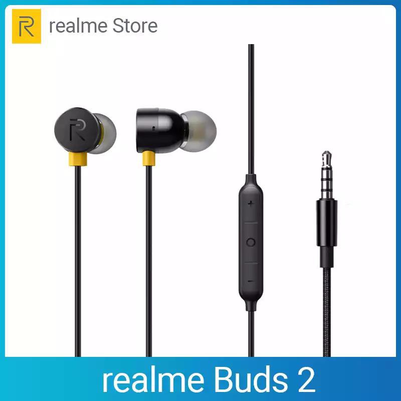 Headset Handsfree Earphone Realme Buds 2 magnet ori 99