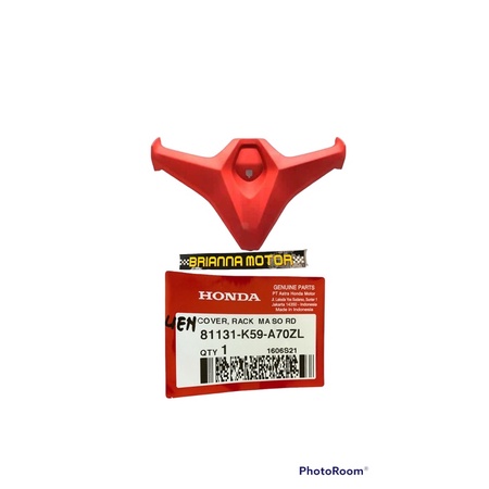 COVER LACY MERAH DOF NEW VARIO 150 ORI HONDA 81131 K59 A70ZL