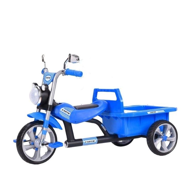 Sepeda Anak Bayi Balita Dorong Roda 3 Tricycle Exotic ET5999 Music Light Ban Eva By Pacific-5