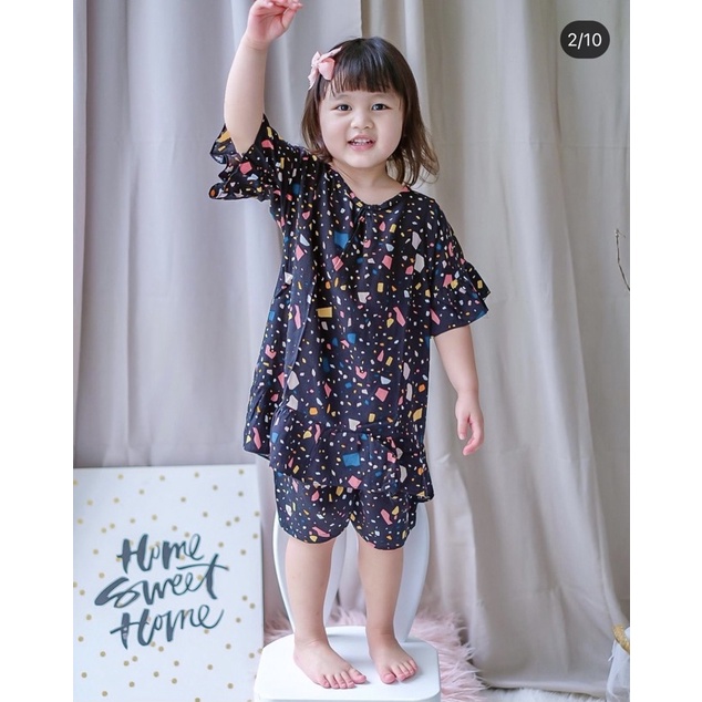 Setelan Rayon Anak Smilee Pendek Setrayon Anak Murah