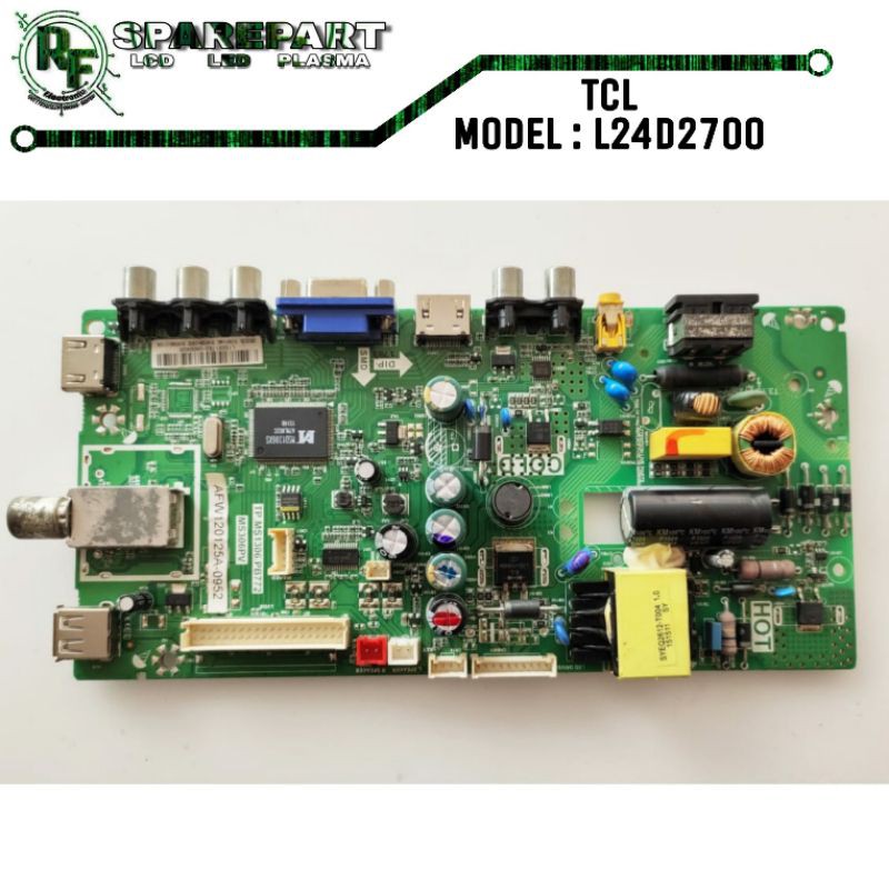 MB TV LED TCL L24D2700 Mainboard tv led tcl l 24d2700