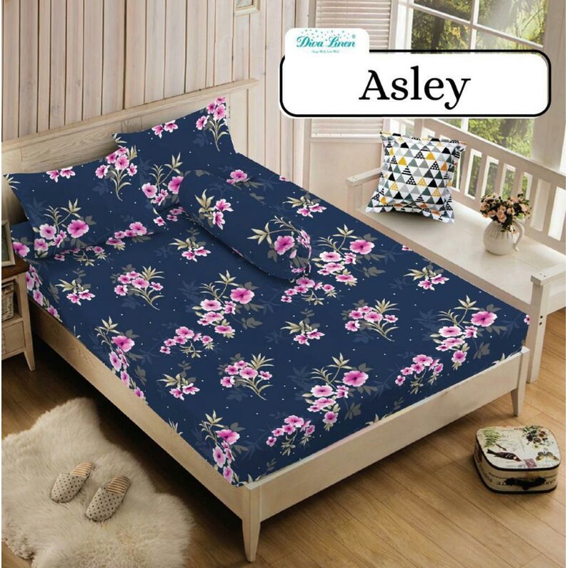 Sprei Diva Linen Asley Sprei Microtex Tinggi 30 cm