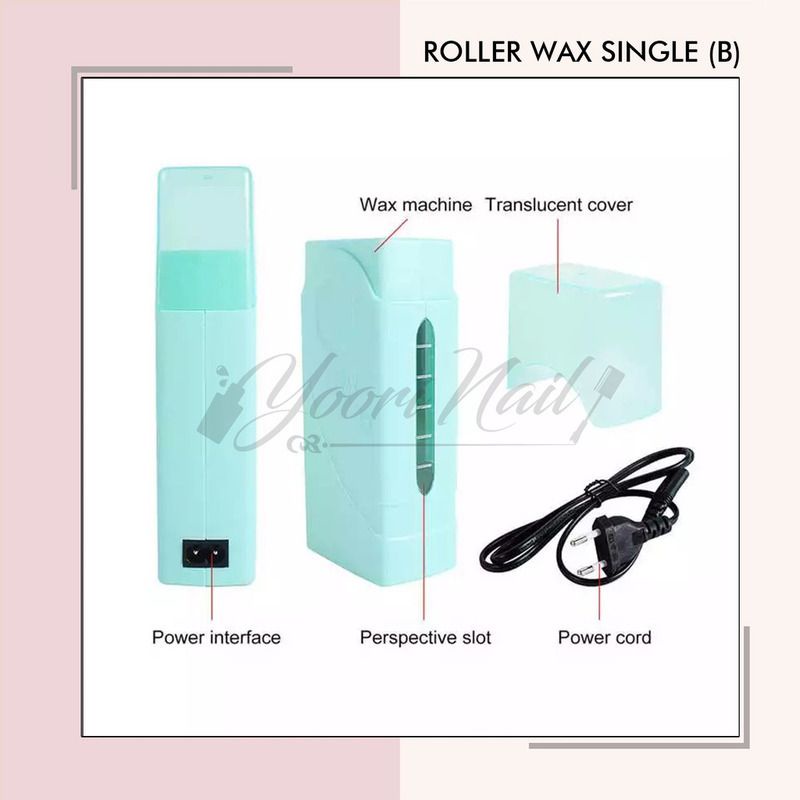 Roller wax heater single roll waxing roll mesin pemanas waxing depilatory wax rolling