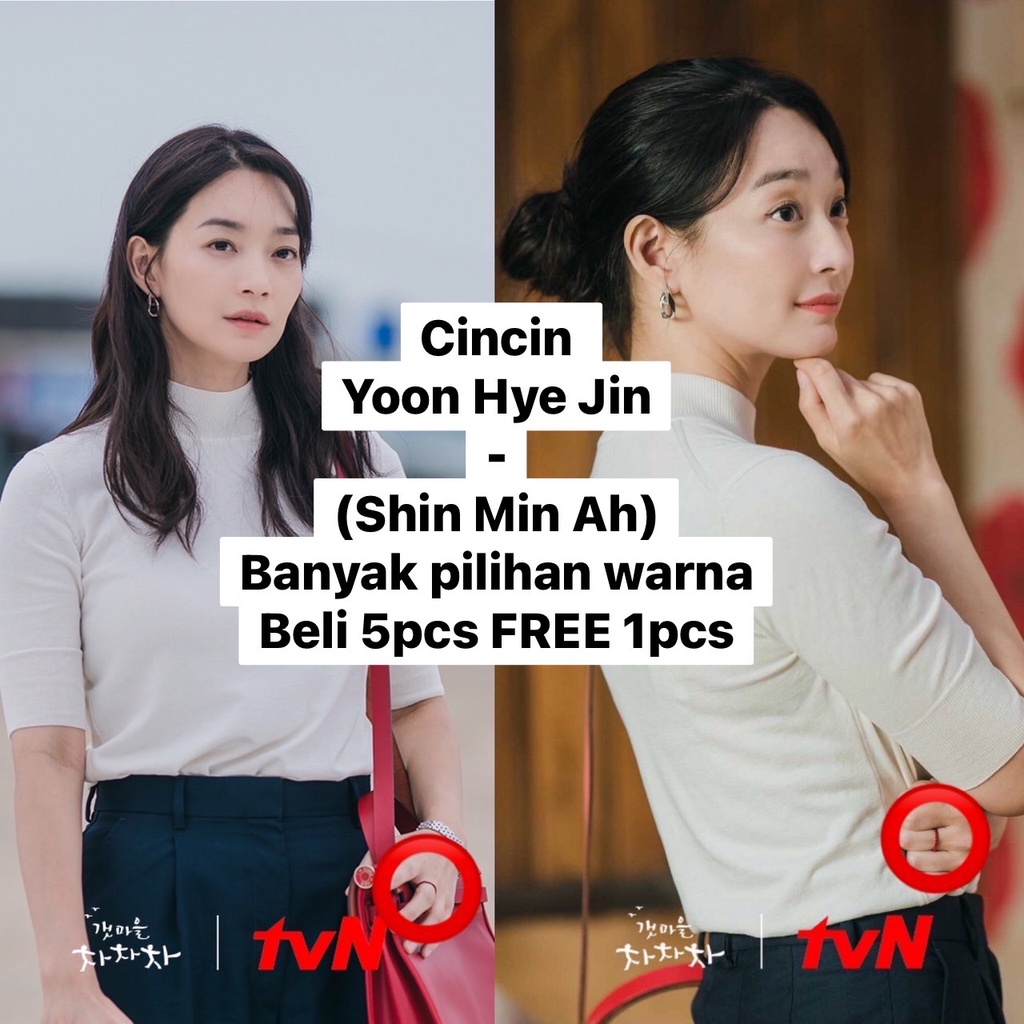 Hometown ChaChaCha Cincin Yoon Hye Jin - Shin Min Ah Ring FREE Mini PhotoCard