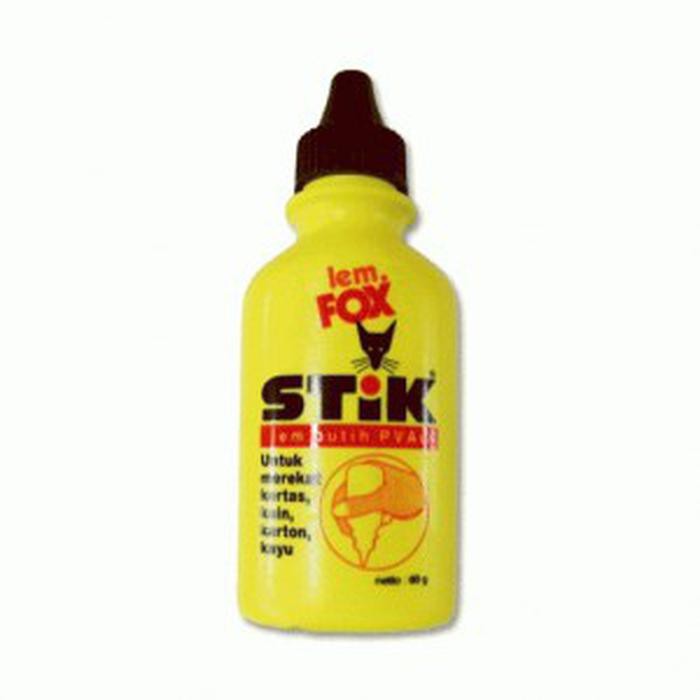 

LEM FOX STIK PVAc 60 gram.