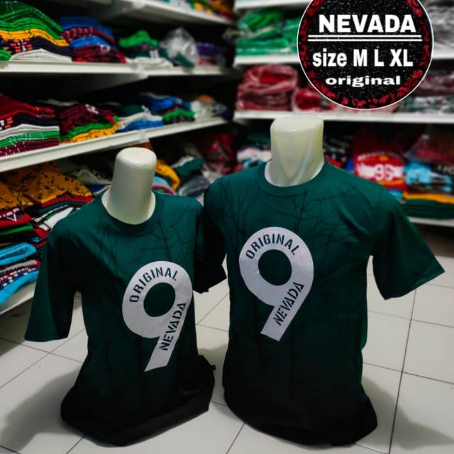 Cuci gudang kaos nevada lengan pendek