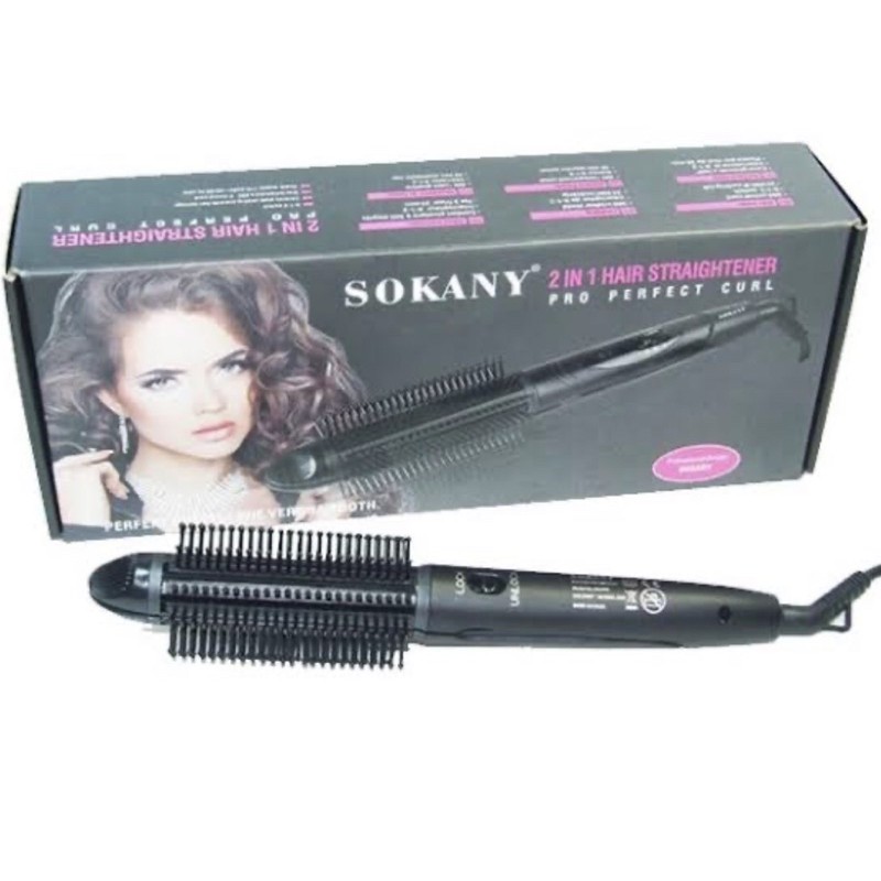 CATOK BRUSH 2in1 HAIR STRAIGHTENER MULTIFUNGSI /CATOK SISIR BRUSH TOURMALINE SOKANY / CATOK SISIR BRUSH STYLER / BRUSH IRON KOREA PROFESSIONAL / CATOK REPIT SISIR BLOW ELEKTRIK TOURMALINE/ BLOWER COMB NOVA / CATOK SISIR BLOW / CATOK CURLY BLOW KERITING /