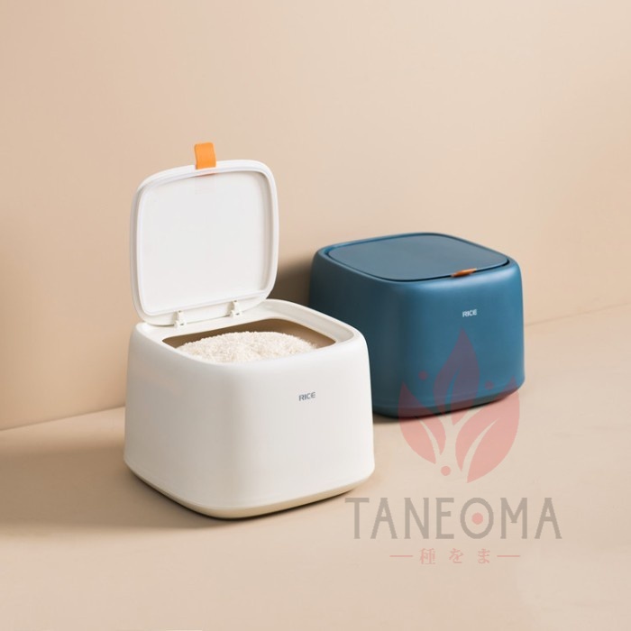 Aesthetic Room Wadah Beras/Kotak Beras/Tempat Penyimpanan Beras/Rice Box Taneoma