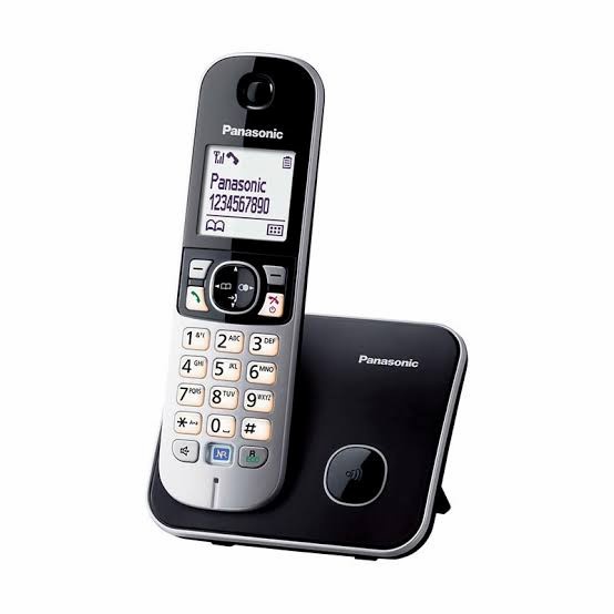 Wireless Cordless Phone Panasonic KX-TG6811 hitam