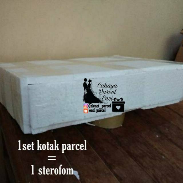 Packing sterofoam untuk box parcel