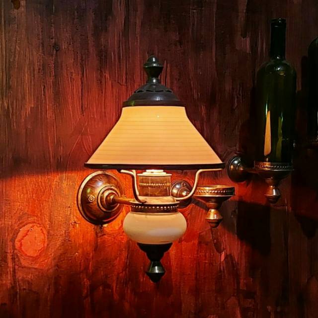 Lampu antik, lampu hias, lampu dinding, lampu cafe,