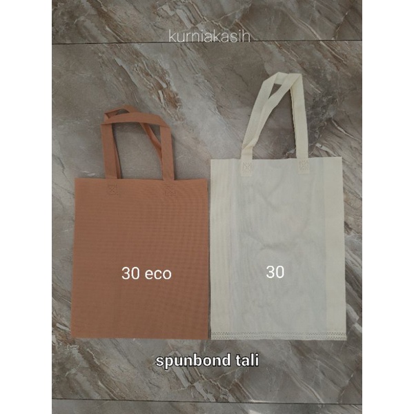 TAS KAIN SPUNBOND GOODIE BAG 26x40 35x45 38x45 40x50 12pcs/pak