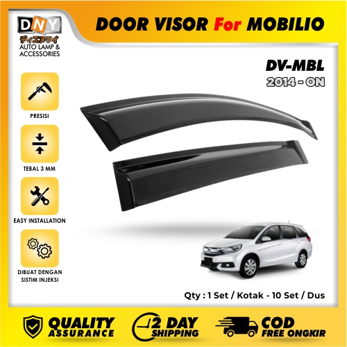 Talang Air / Door Visor DNY For Mobilio Injection High Quality