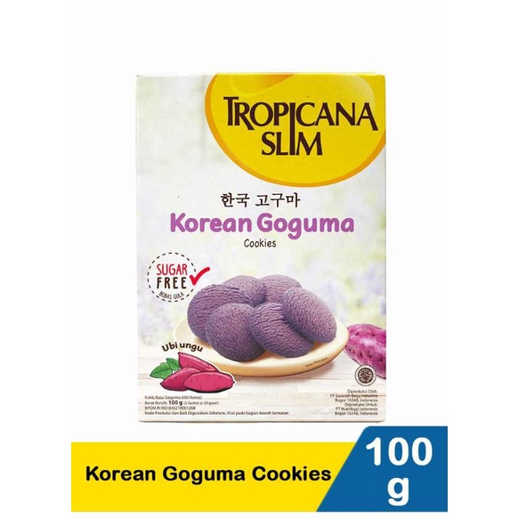 Tropicana Slim Korean Goguma Cookies 100gr