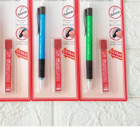 

★ Pensil Mekanik Faber Castell 0.5 mm + Free Isi Pensil Lead ●