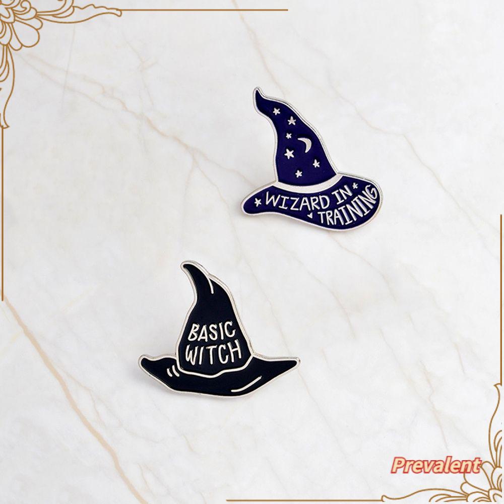 Bros Pin Enamel Bentuk Bulat Motif Tulisan Untuk Priawanita