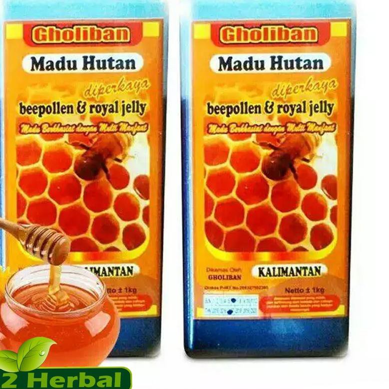 

TERBAIK..!! Madu Hutan Gholiban 1kg 2F9