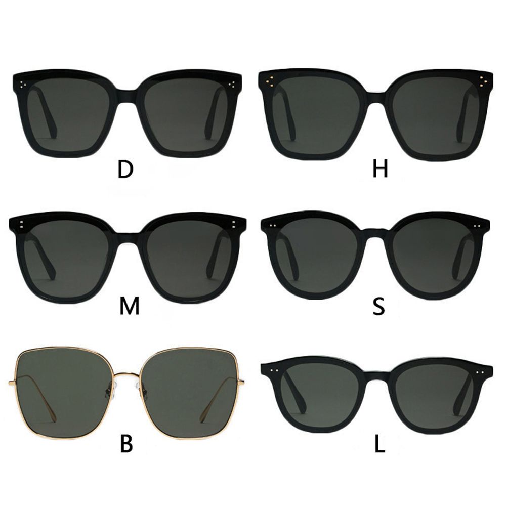 ROW Fashion Polarized Sunglasses Outdoor UV400 Protection Square Sunglasses Beach Vacation for Driving Shopping Men &amp; Women Star With The Same Oversized