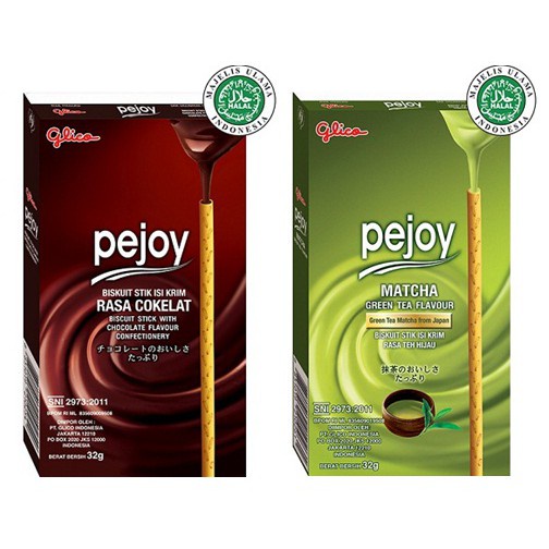 

Glico Pejoy Matcha Green Tea & Chocolate Flavour & Cookies N cream