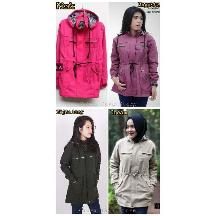 93 Model Jaket Perempuan 2018 HD Terbaru