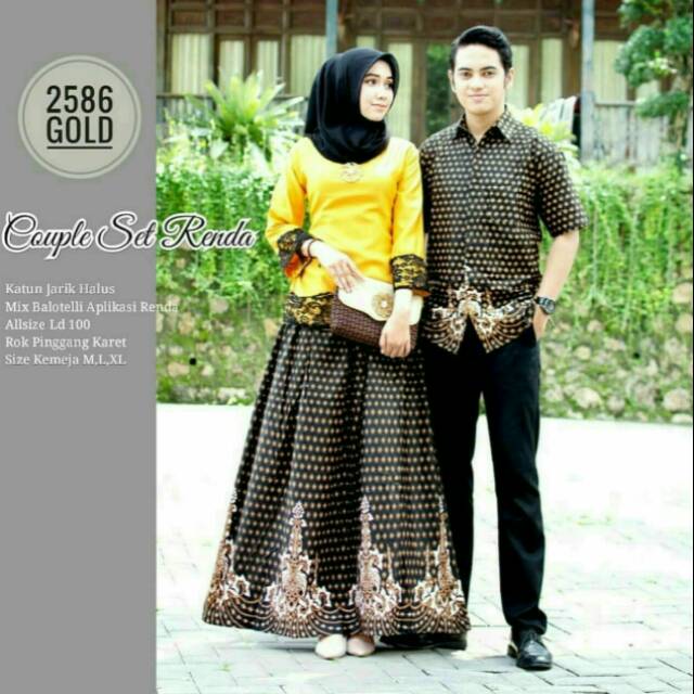 Couple Balotelli Suami Istri // couple keluarga modern lebaran // baju suami istri lebaran murah