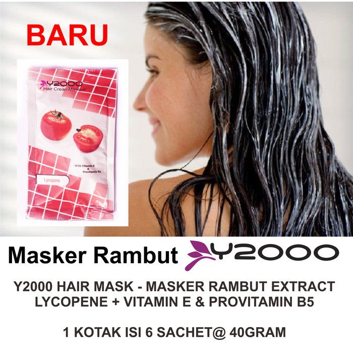 Y-2000 Cream Perawatan Rambut Masque Lycopene 40 gr