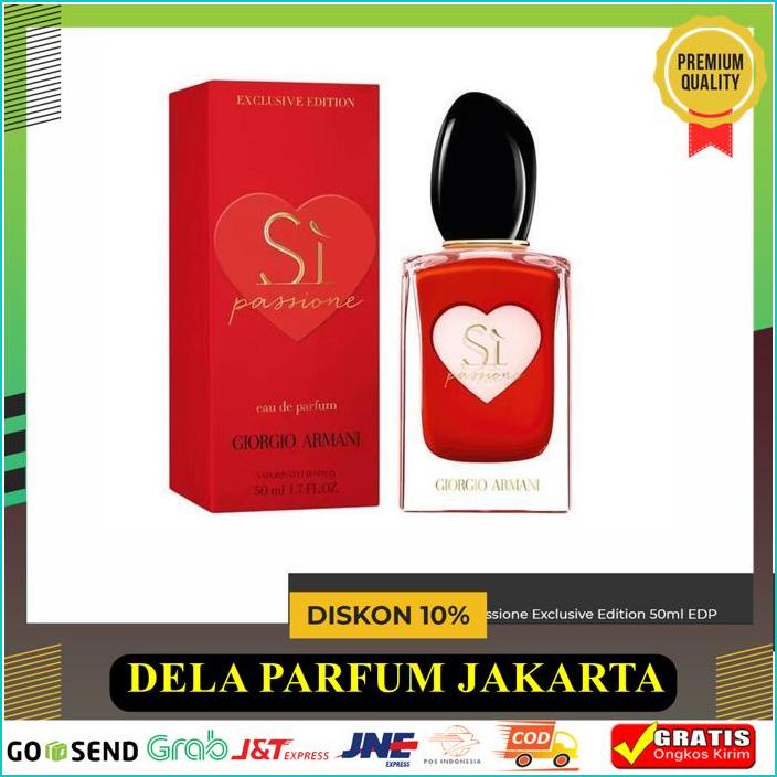 GIORGIO ARMANI SI PASSIONE EXCLUSIVE 50ML EDP - PARFUM ORIGINAL ASLI IMPORT 