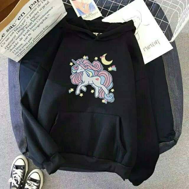 JAYA.Co Sweater Hoodie UNICORN KULAN