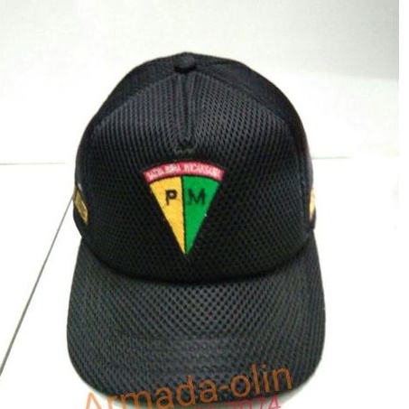 Topi Jaring POLISI MILITER Hitam|Topi POLISI MILITER hitam|Topi pria