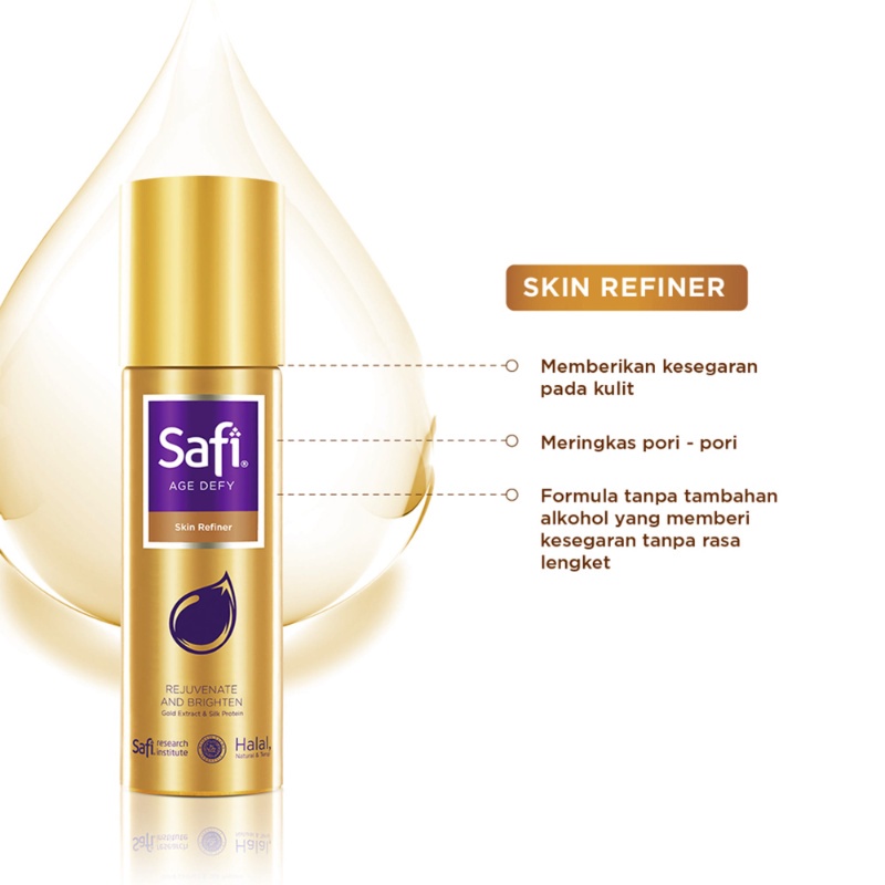 SAFI AGE DEFY , Skin Refiner 100ml (BPOM)