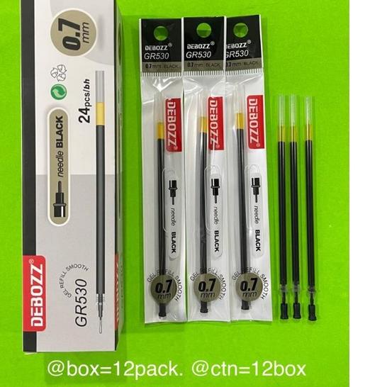 

【Original✔️】 1 Pak/ 20 Pcs Refill/ Isi Ulang Bolpen Pulpen Pena Gel Fancy 0,35 mm/ 0,38 mm/ 0,5 mm/ Debozz -GR 530 GR530 0.7 3.3 SALE/F⚡ASH SALE/【F⚡ASH SALE✅】/Terbaik/(Terbaik)