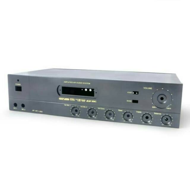 Box Ampli Kosongan AP 011 USB 25 x 44 x 10cm p x l x t