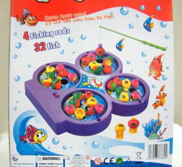 Mainan Anak Edukasi - Fishing Game / Games / Pancing Ikan Magnet Murah