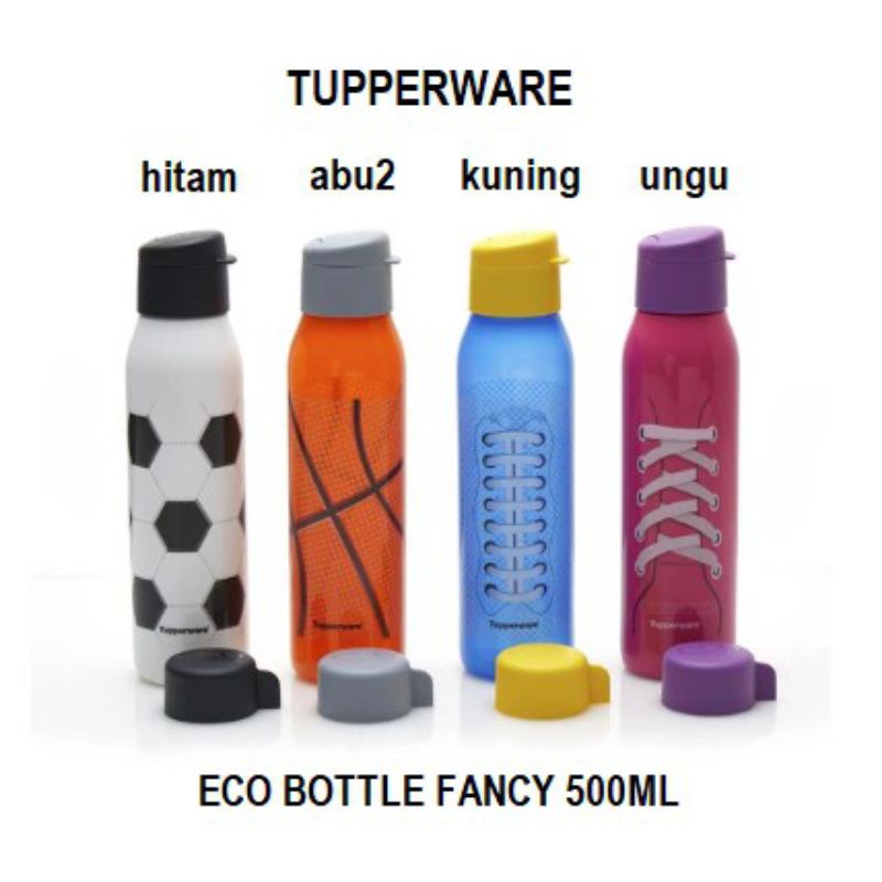 

Tuperware 1pcs Random Eco fancy 500ml Sport Botol Minum