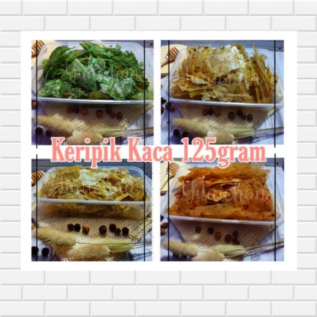 

Keripik Beling/ Keripik Kaca/ Keripik Beledag (125gr)