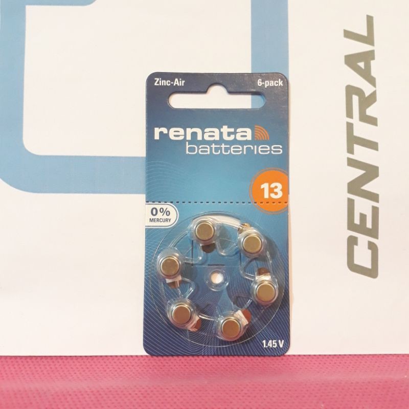 Batere Batre Baterai Renata 13 For Hearing Aid